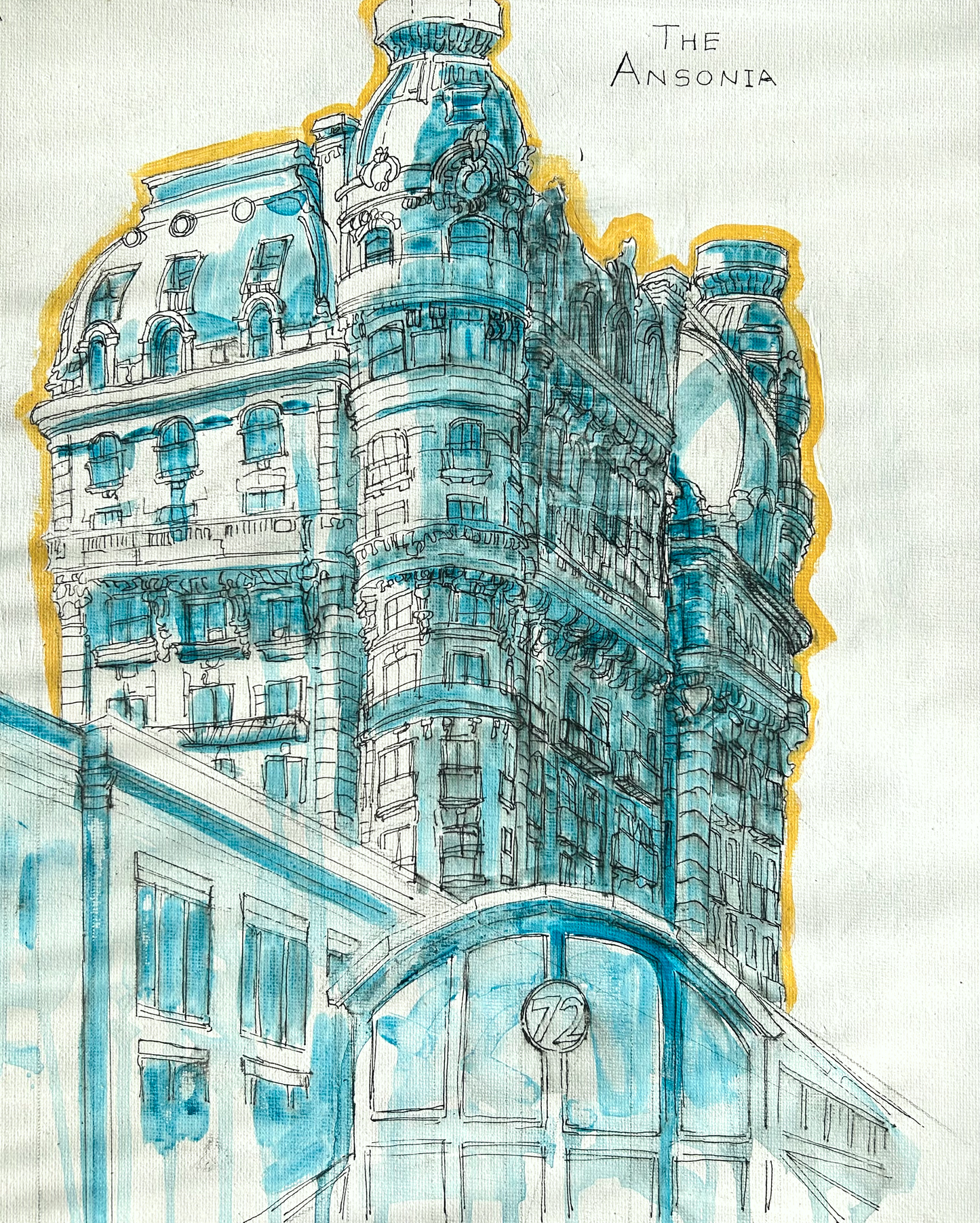 Ansonia Framed Print - 11"x14"