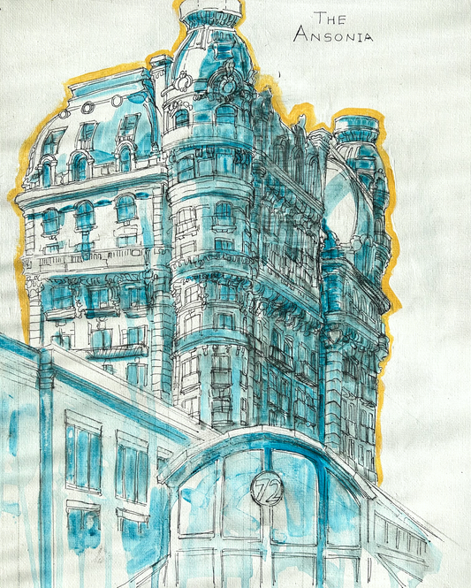 Ansonia Framed Print - 11"x14"