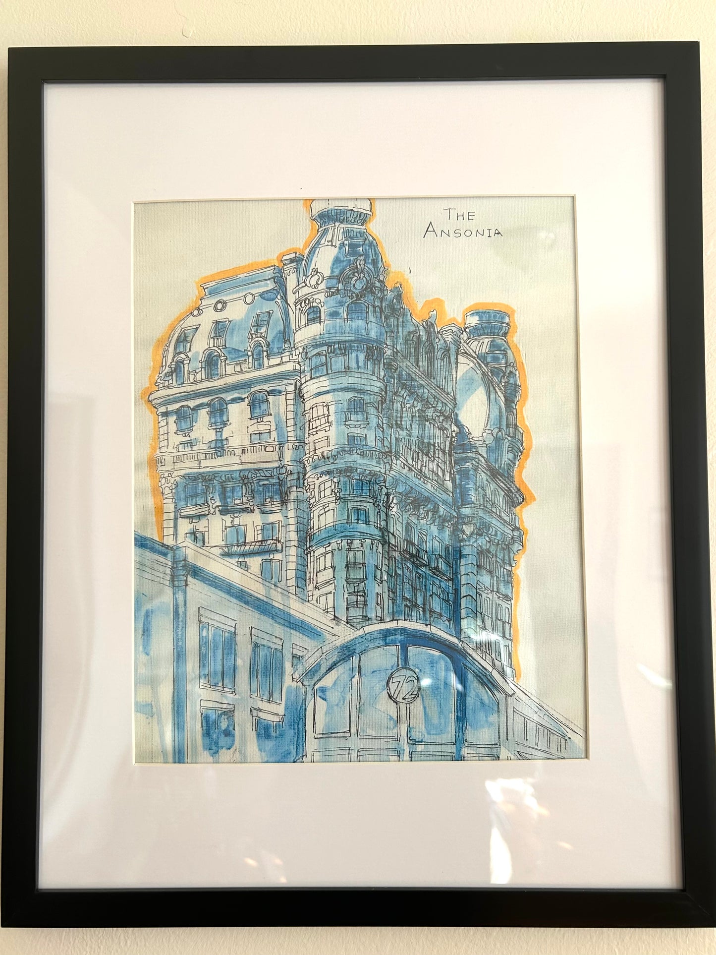 Ansonia Framed Print - 11"x14"