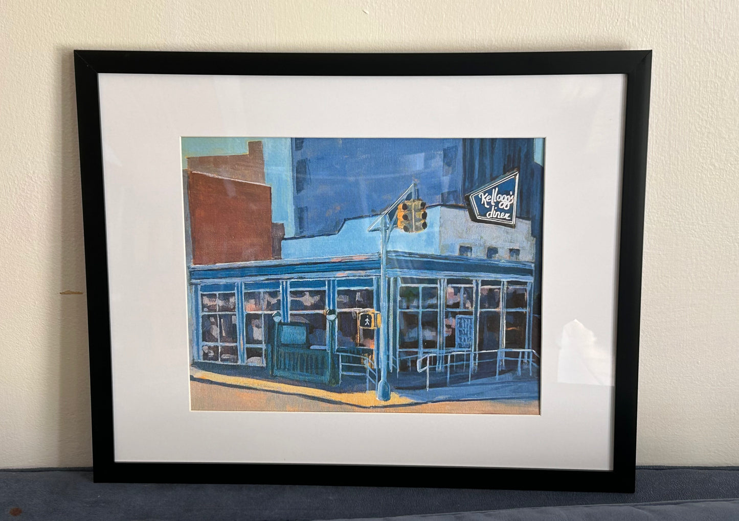 Kelloggs Diner Print - Framed 11x14
