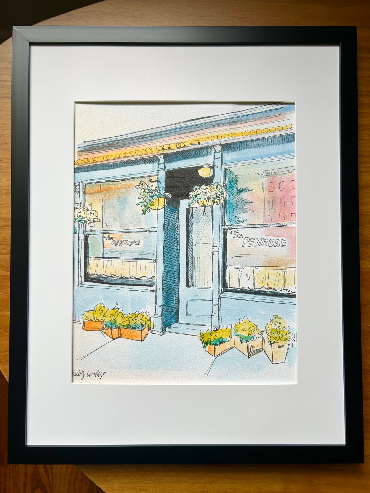 The Penrose Print - 11x14 Framed