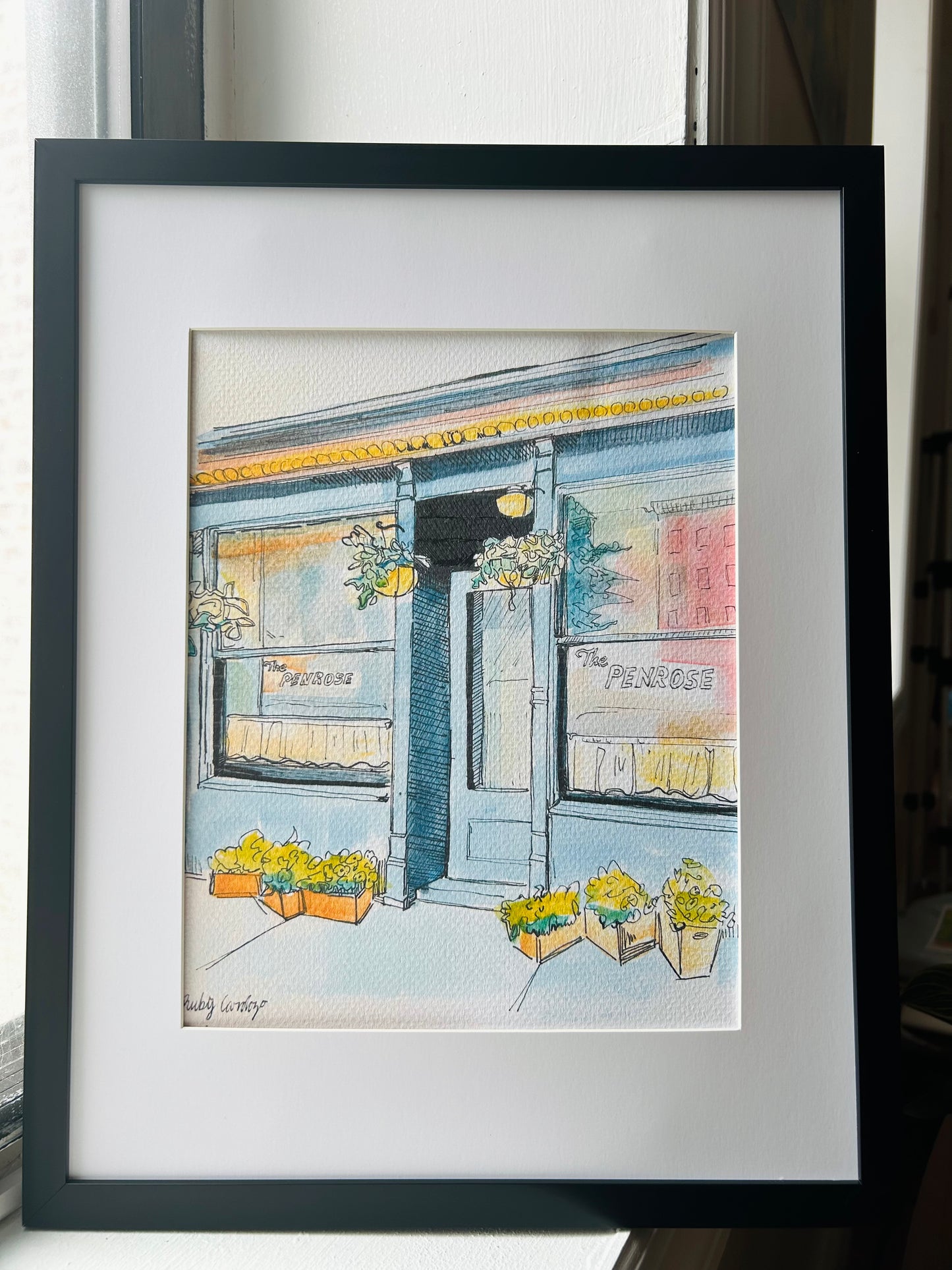 The Penrose Print - 11x14 Framed