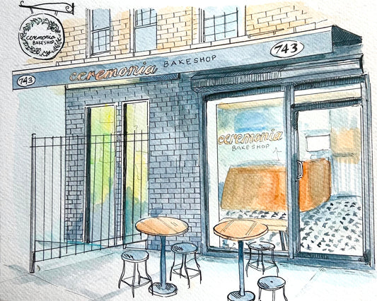Ceremonia Bakeshop Print