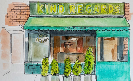 Kind Regards print - 8x10 Framed