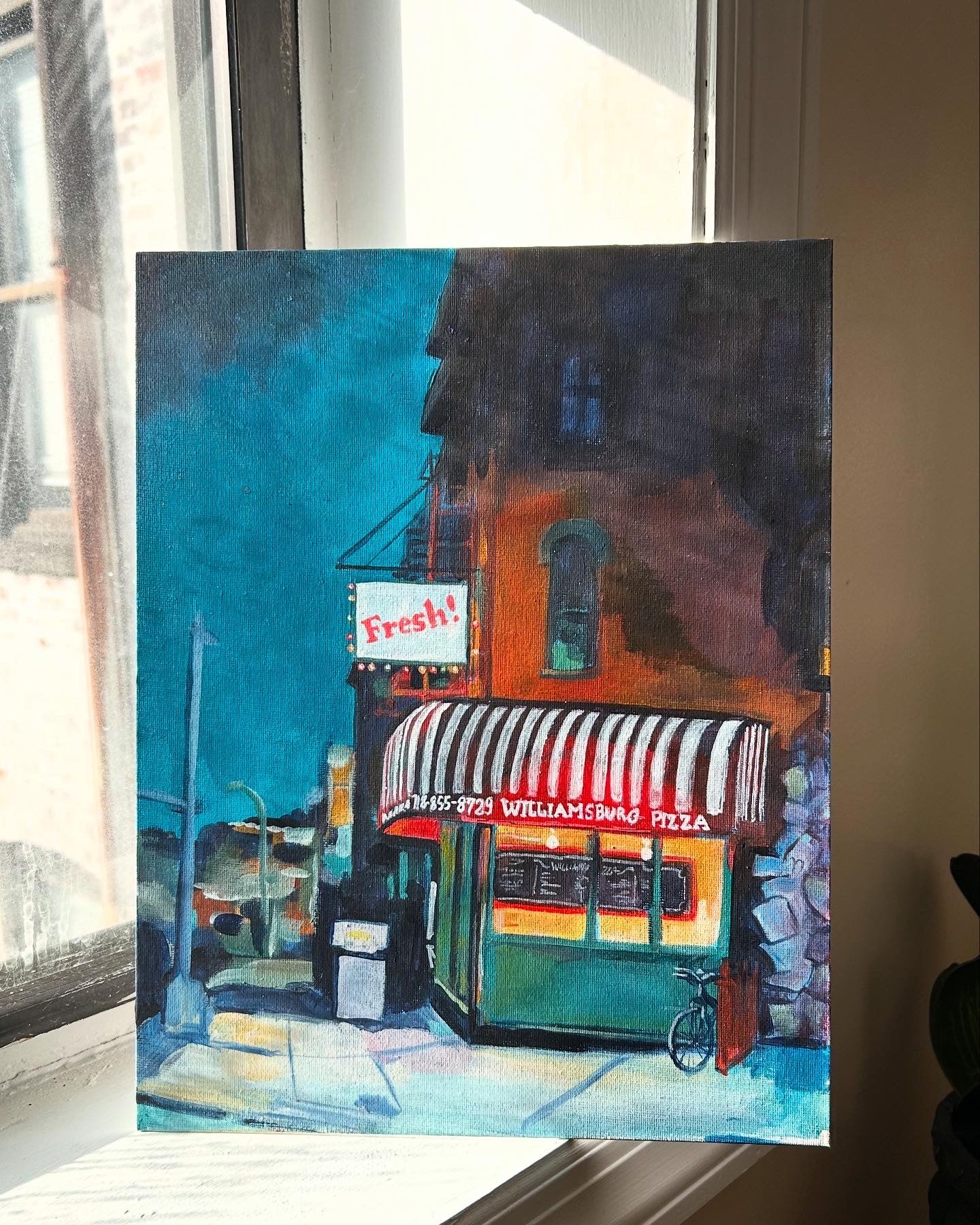 Williamsburg Pizza in Wintertime