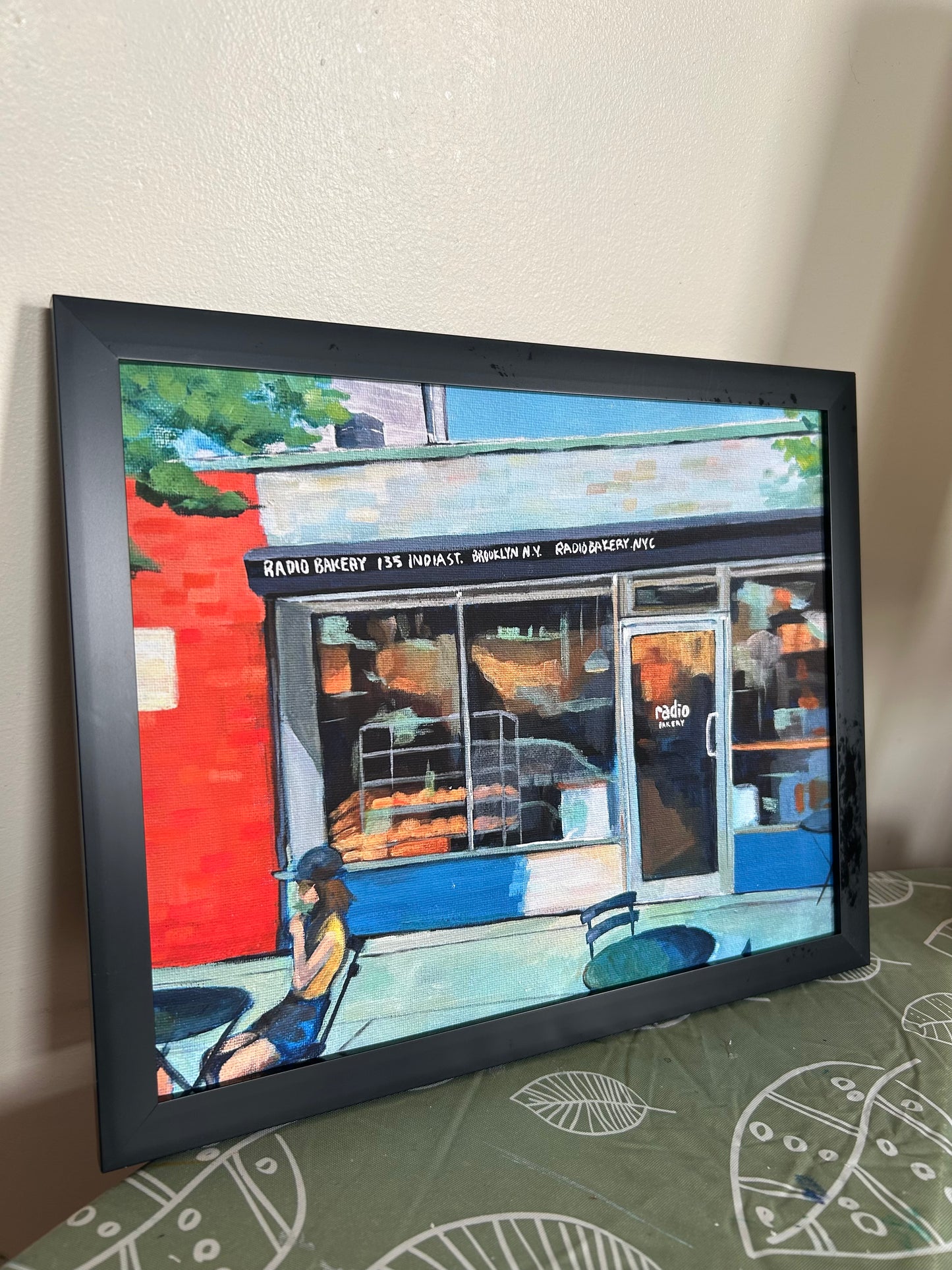 Radio Bakery Print - 8x10 Framed Print