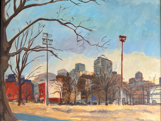 McCarren Park in Wintertime